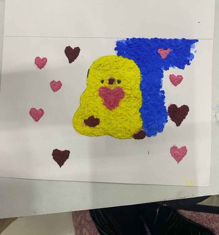 Student illustration painting project